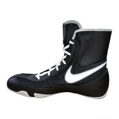 Nike Machomai 2 Boxing Shoes Black White Wolf Gray