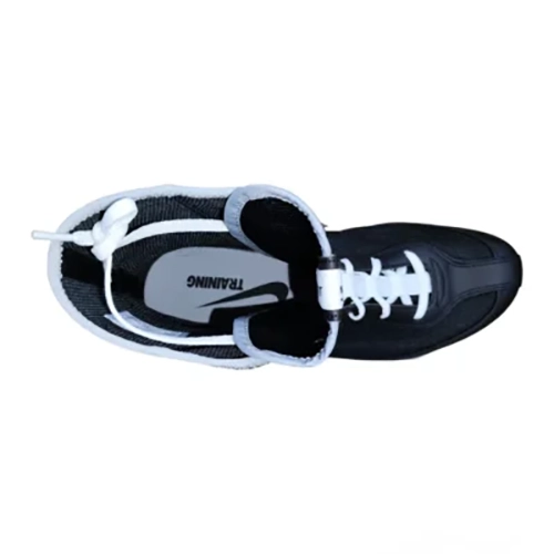 Nike Machomai 2 Boxing Shoes Black White Wolf Gray
