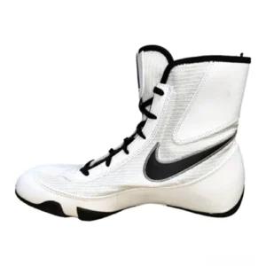Nike Machomai 2 Boxing Shoes White Black Wolf Gray