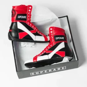 Superare Boxing Shoes Black – Lightweight & Supportive