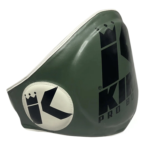 King Pro Belly Pad Olive left side